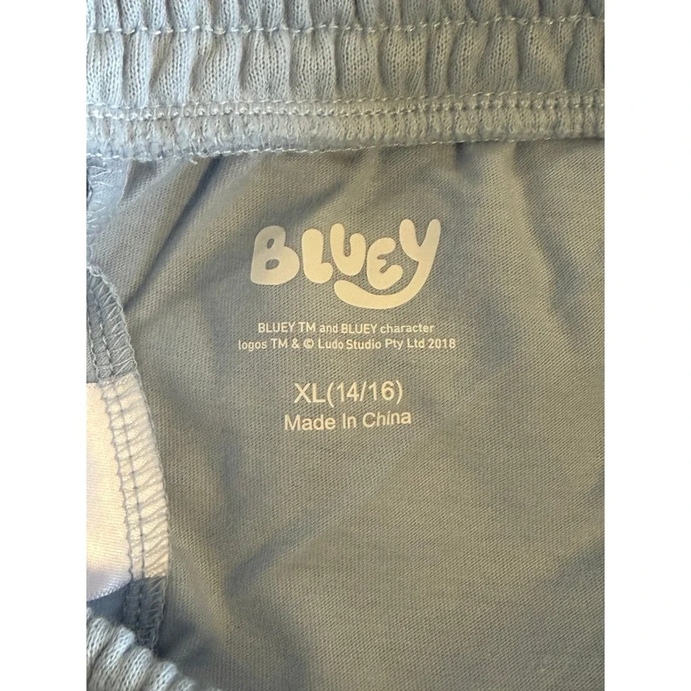 Bluey Girls Activewear Fleece Skort (Cashmere Blue)  Size XL (14/16) NWT